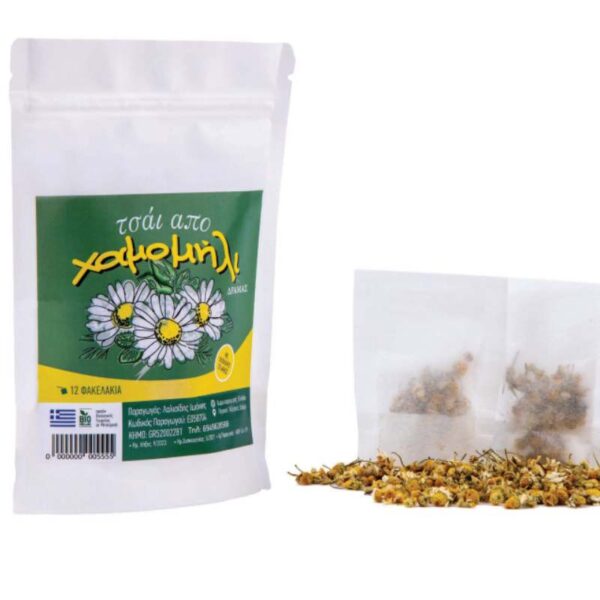 Chamomile-Matricaria Chamomilla 12 immersing tea bags package